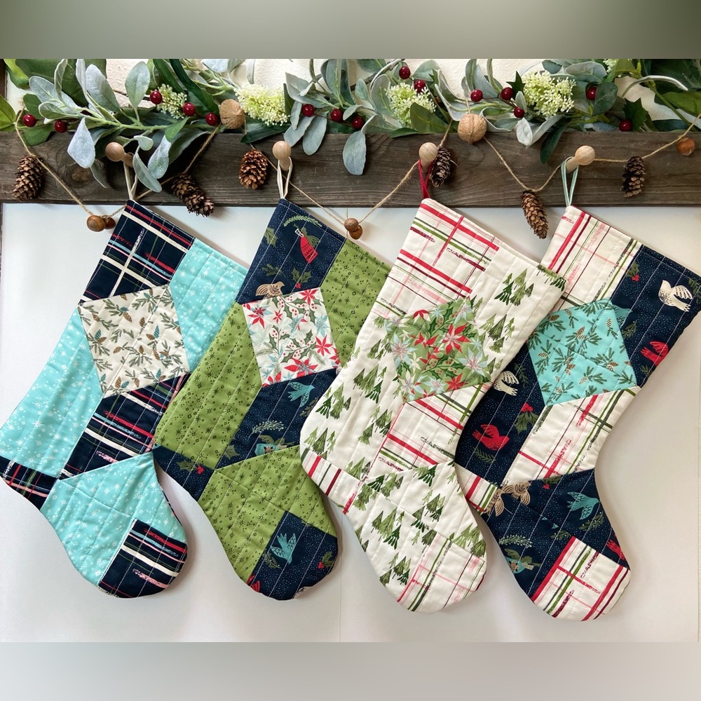 A- Handmade Quilted Stocking